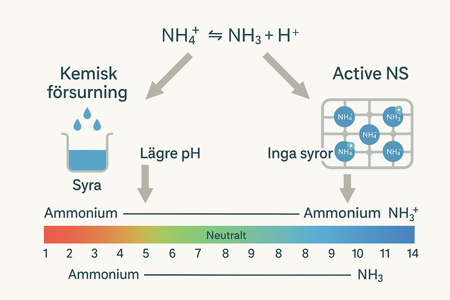 Active NS naturlig försurning av gödsel